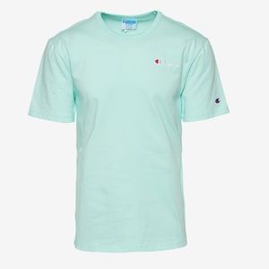 NWT Champion Blue Ice Fall Elevated T-Shirt